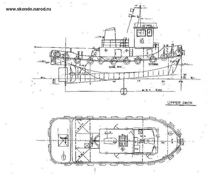 Буксир 433 проекта